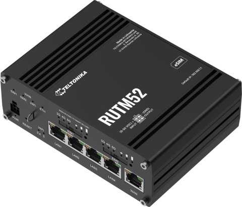 Teltonika RUTM52 router przemysłowy 5G (RUTM52100000)