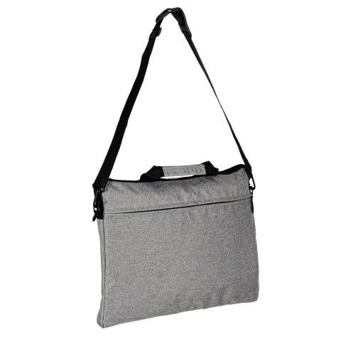 Torba na laptopa 15,6 cali etui pokrowiec z paskiem teczka damska męska mocna szara Torba na laptopa 15,6 cali etui pokrowiec z paskiem teczka damska męska mocna szara