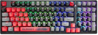Klawiatura mechaniczna A4TECH BLOODY S98 USB Sports Red (BLMS Red Plus Switches)