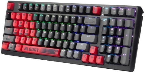 Klawiatura mechaniczna A4TECH BLOODY S98 USB Sports Red (BLMS Red Plus Switches) Klawiatura mechaniczna A4TECH BLOODY S98 USB Sports Red (BLMS Red Plus Switches)