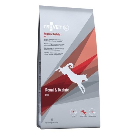 Trovet RID Renal & Oxalate pies 3kg Trovet RID Renal & Oxalate pies 3kg