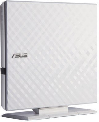 Napęd optyczny DVD-RW Zewnętrzny USB 2.0 Biały