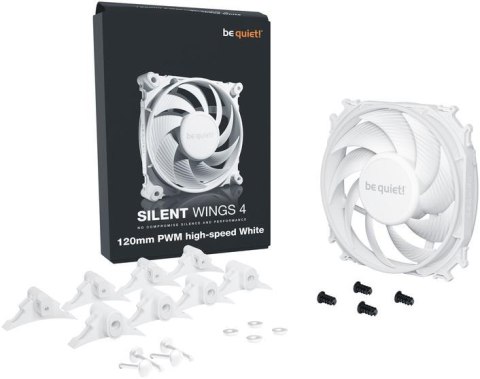 Wentylator be quiet! Silent Wings 4 PWM White High-Speed 120mm biały