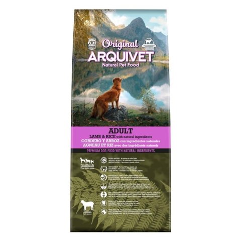 Arquivet Original Adult Jagnięcina z ryżem 12 kg Arquivet Original Adult Jagnięcina z ryżem 12 kg