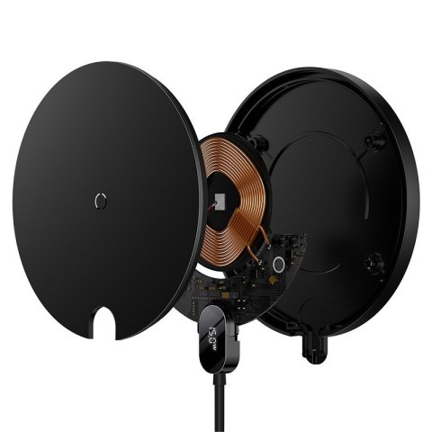 Baseus CCED000001 ładowarka do urządzeń przenośnych Słuchawki, Smartfon Czarny USB Bezprzewodowe ładowanie Wewnętrzna Baseus CCED000001 ładowarka do urządzeń przenośnych Słuchawki, Smartfon Czarny USB Bezprzewodowe ładowanie Wewnętrzna