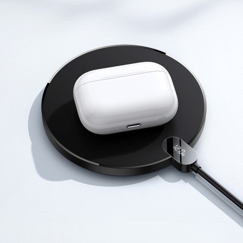 Baseus CCED000001 ładowarka do urządzeń przenośnych Słuchawki, Smartfon Czarny USB Bezprzewodowe ładowanie Wewnętrzna Baseus CCED000001 ładowarka do urządzeń przenośnych Słuchawki, Smartfon Czarny USB Bezprzewodowe ładowanie Wewnętrzna