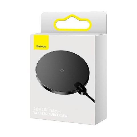 Baseus CCED000001 ładowarka do urządzeń przenośnych Słuchawki, Smartfon Czarny USB Bezprzewodowe ładowanie Wewnętrzna Baseus CCED000001 ładowarka do urządzeń przenośnych Słuchawki, Smartfon Czarny USB Bezprzewodowe ładowanie Wewnętrzna