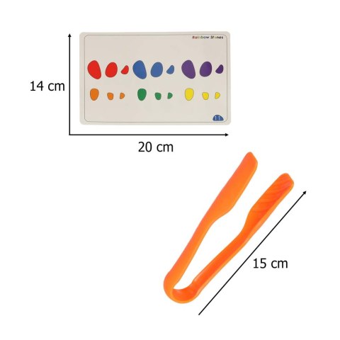 Kamyki kreatywne kolorowe układanka montessori Kamyki kreatywne kolorowe układanka montessori
