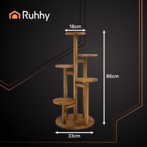 Kwietnik stojący 86cm Ruhhy 26041 Kwietnik stojący 86cm Ruhhy 26041