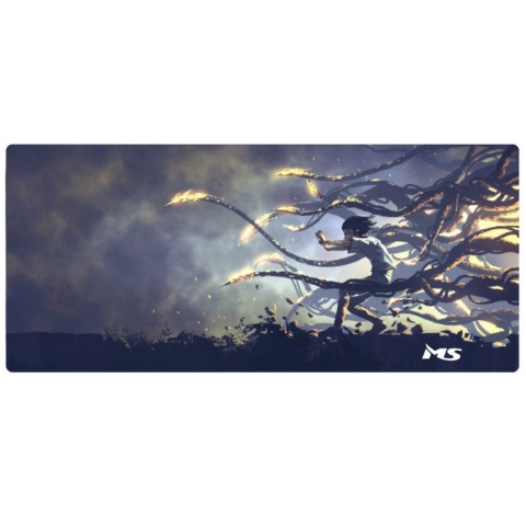 PODKŁADKA GAMINGOWA MS TERIS XL500 GAMING 900 x 400 GRUBA ŚLIZGA
