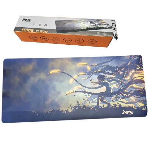 PODKŁADKA GAMINGOWA MS TERIS XL500 GAMING 900 x 400 GRUBA ŚLIZGA
