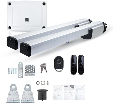 Zestaw Somfy Ixengo L 24V IO EE Pack do 8m bram dwuskrzydłowych Zestaw Somfy Ixengo L 24V IO EE Pack do 8m bram dwuskrzydłowych