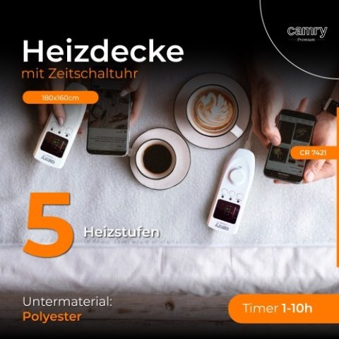 Elektryczny koc podkładowy z czasomierzem (2)