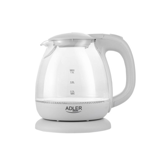 Czajnik elektryczny Adler AD 1283G 1,0L szklany Czajnik elektryczny Adler AD 1283G 1,0L szklany