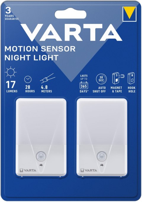Lampka nocna VARTA z czujnikiem ruchu MOTION SENSOR NIGHT LIGHT value pack Lampka nocna VARTA z czujnikiem ruchu MOTION SENSOR NIGHT LIGHT value pack