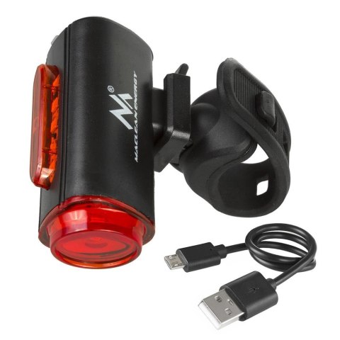 Lampka rowerowa LED tylna z obrysem Maclean MCE317 wbudowany akumulator, Li-Poly 3.7V 700mAh Lampka rowerowa LED tylna z obrysem Maclean MCE317 wbudowany akumulator, Li-Poly 3.7V 700mAh