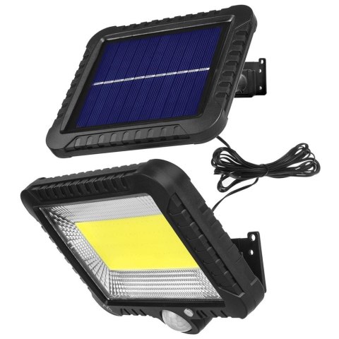 Naświetlacz LED solarny z czujnikiem ruchu Maclean MCE438 IP44, 5W, 400lm, 6000K zimna biała, akumulator litowy 1300 mAh, 5,5V D Naświetlacz LED solarny z czujnikiem ruchu Maclean MCE438 IP44, 5W, 400lm, 6000K zimna biała, akumulator litowy 1300 mAh, 5,5V D