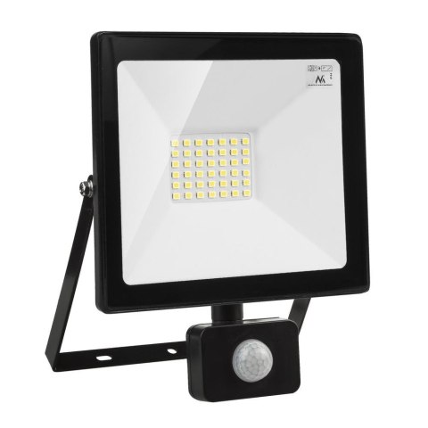 Naświetlacz LED z czujnikiem ruchu Maclean MCE630 NW slim Neutral White 30W, IP44 Naświetlacz LED z czujnikiem ruchu Maclean MCE630 NW slim Neutral White 30W, IP44