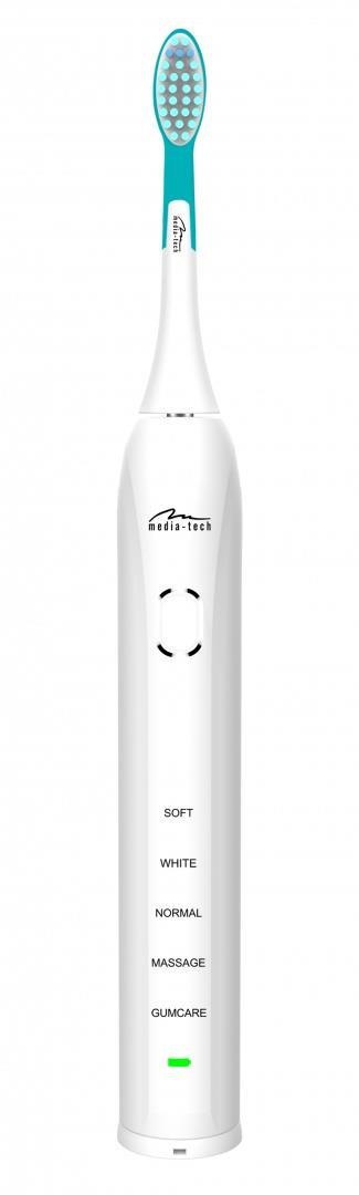 Szczoteczka soniczna do zębów Media-Tech SONIC WAVECLEAN PRO MT6519 Szczoteczka soniczna do zębów Media-Tech SONIC WAVECLEAN PRO MT6519