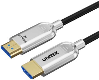 Unitek Kabel optyczny HDMI 2.0 AOC 4K 60Hz 20 m