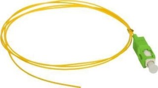 Alantec Pigtail SM 1J 9/125 (G.657.A1) wtyk SC/APC dł. 2 m "EASY STRIP" - najmniejszy dostępny promień gięcia (FOI-SCA-9SM-2-G65