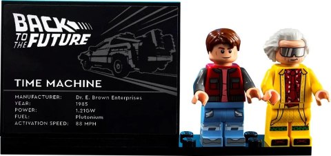 LEGO ICONS 10300 WEHIKUŁ CZASU Z POWROTU DO PRZYSZŁOŚCI