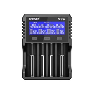 Ładowarka do akumulatorów Li-ion 1,5V/3,6/3,7V/Li-FePO4/Ni-MH XTAR VX4