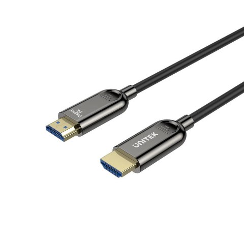 Kabel optyczny HDMI 2.1 AOC Unitek C11085GY01-20M
