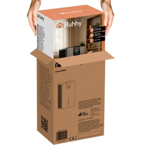 Osuszacz powietrza srebrny Ruhhy 26496
