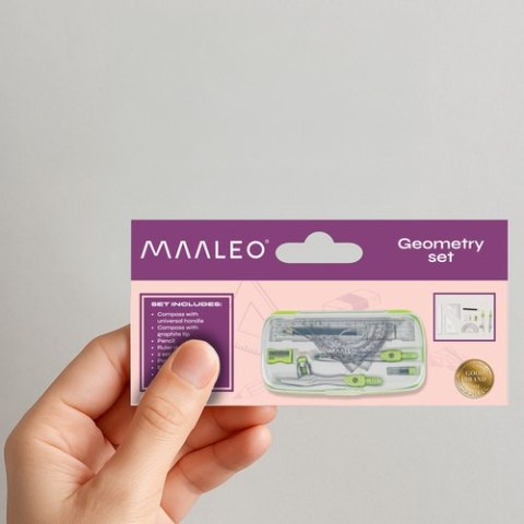 Zestaw geometryczny 10el. Maaleo 26170