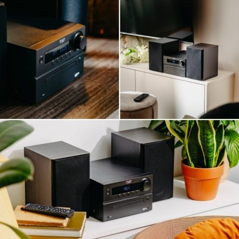 Wieża HI-FI z Bluetooth, CD, USB i radiem FM