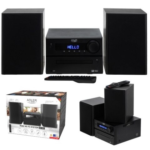 Wieża HI-FI z Bluetooth, CD, USB i radiem FM