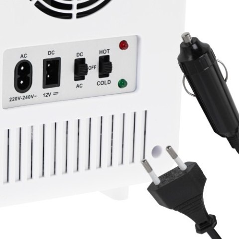 Mini lodówka 4L | Chłodzenie i podgrzewanie | Do domu i samochodu | System Peltiera