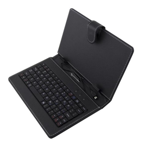 Etui do tabletu Esperanza Madera z klawiaturą 7,85 czarne Etui do tabletu Esperanza Madera z klawiaturą 7,85 czarne