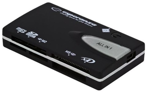 Uniwersalny czytnik Kart Pamięci Esperanza EA129 USB 2.0 Uniwersalny czytnik Kart Pamięci Esperanza EA129 USB 2.0