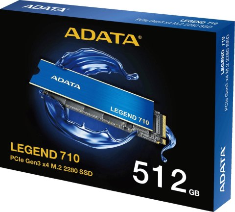 Adata Legend 710 512GB PCIe 3x4 2.4/1 GB/s M2