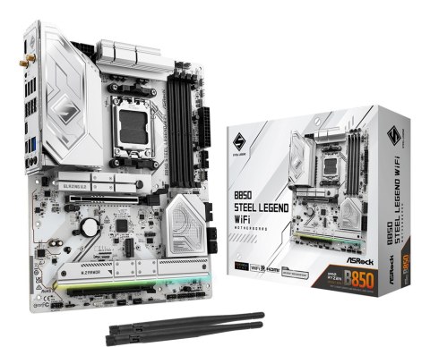 Asrock B850 Steel Legend WiFi AMD B850 Gniazdo AM5 ATX