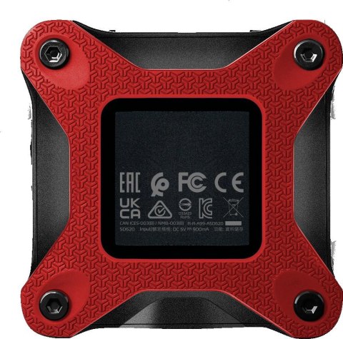 Adata Dysk zewnętrzny SSD SD620 1TB U3.2A 520/460 MB/s czerwony