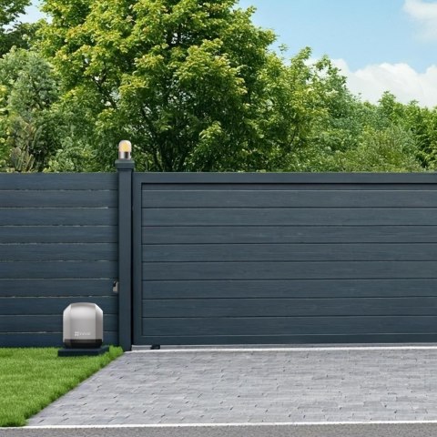 Zestaw Ezviz HG2 600 PRO do 600kg bram przesuwnych z kamerą H3C 2K+