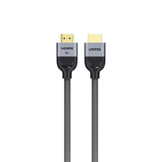 UNITEK KABEL HDMI 2.1 8K LUX OPLOT 2M