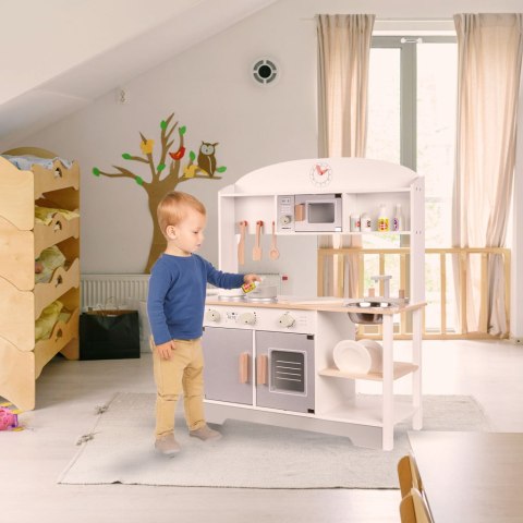 Kuchnia drewniana dla dzieci MDF MODERN CLASSIC+ akcesoria