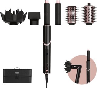Shark FlexStyle 5-in-1 Multistyler Ciepły Czarny, Różowy 1400 W 2,5 m