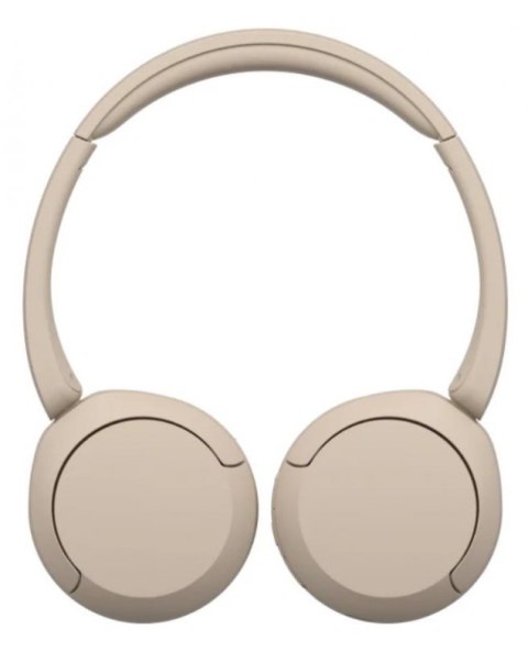 Słuchawki z mikrofonem SONY Słuchawki bezprzewodowe Sony WH-CH520C Kremowe [WHCH520C.CE7] Kremowy