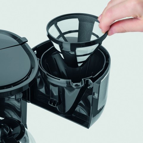 SEVERIN EKSPRES PRZELEWOWY DO KAWY INOX, POJ. DZBANKA 0,4 L, POJ. ZBIORNIKA 0,6 L, FILTR 1X2, PŁYTA GRZEWCZA, MOC 750W KA4808