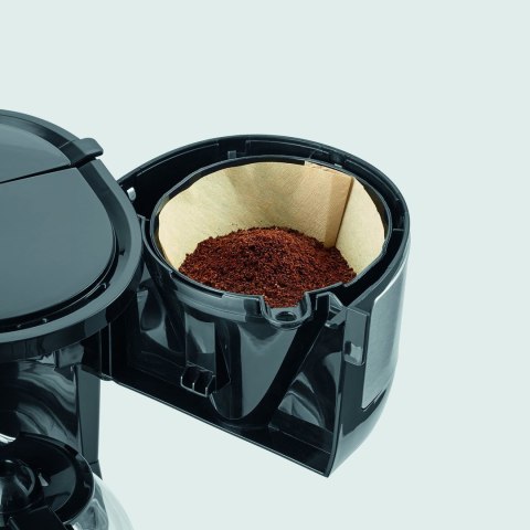 SEVERIN EKSPRES PRZELEWOWY DO KAWY INOX, POJ. DZBANKA 0,4 L, POJ. ZBIORNIKA 0,6 L, FILTR 1X2, PŁYTA GRZEWCZA, MOC 750W KA4808