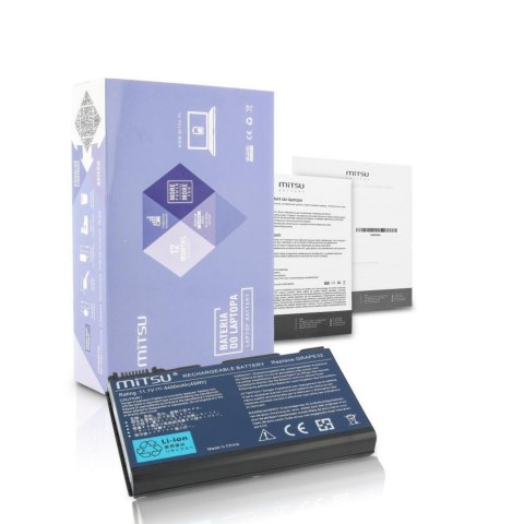 Bateria Mitsu do notebooka Acer TM 5320, 5710, 5720, 7720 (10.8V-11.1V) (4400 mAh) Bateria Mitsu do notebooka Acer TM 5320, 5710, 5720, 7720 (10.8V-11.1V) (4400 mAh)