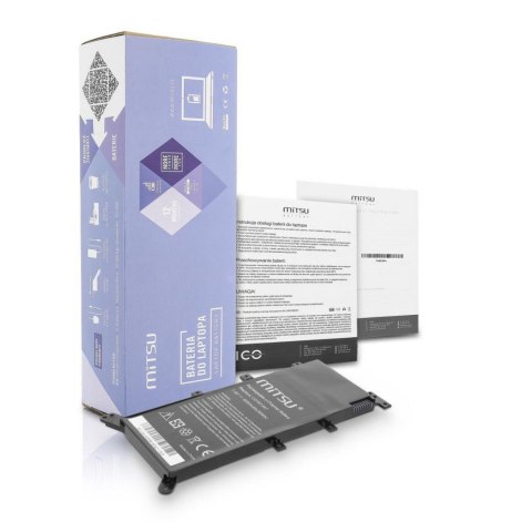 Bateria Mitsu do notebooka Asus A555, F555, K555 (7.4V-7.6V) (5000 mAh) Bateria Mitsu do notebooka Asus A555, F555, K555 (7.4V-7.6V) (5000 mAh)