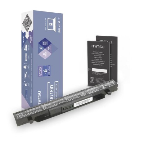 Bateria Mitsu do notebooka Asus G552, G552J, G552JX (15V) (2200 mAh) Bateria Mitsu do notebooka Asus G552, G552J, G552JX (15V) (2200 mAh)