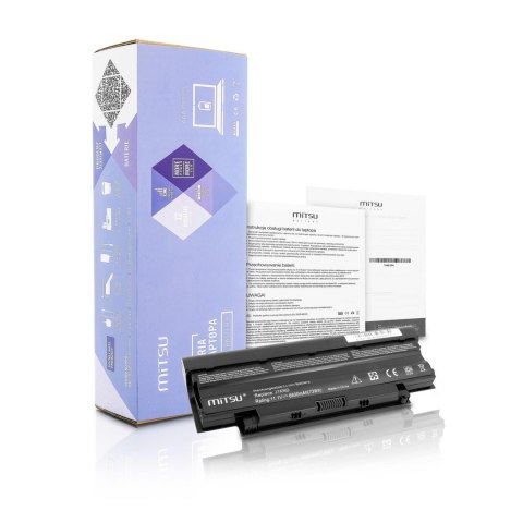Bateria Mitsu do notebooka Dell 13R, 14R, 15R (10.8V-11.1V) (6600 mAh) Bateria Mitsu do notebooka Dell 13R, 14R, 15R (10.8V-11.1V) (6600 mAh)