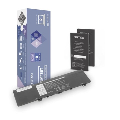 Bateria Mitsu do notebooka Dell Inspiron 13 7373, 7386 (11.4V) (2200 mAh) Bateria Mitsu do notebooka Dell Inspiron 13 7373, 7386 (11.4V) (2200 mAh)